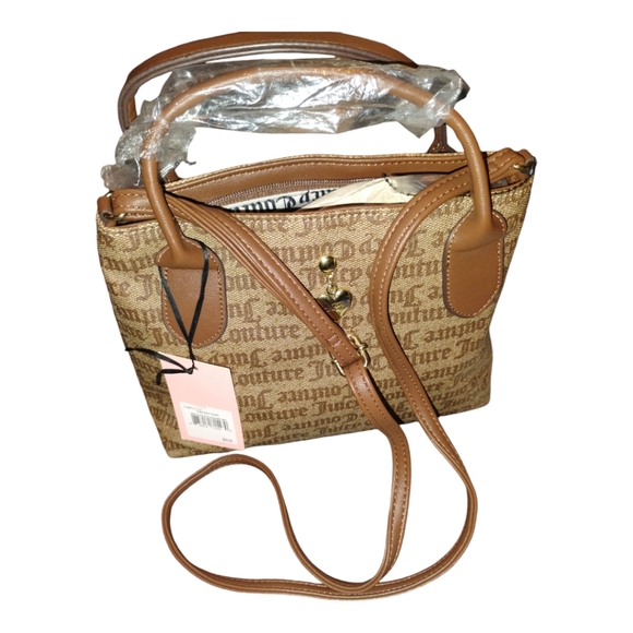 Juicy couture chestnut chino mini tote crossbody nwt - Picture 1 of 2